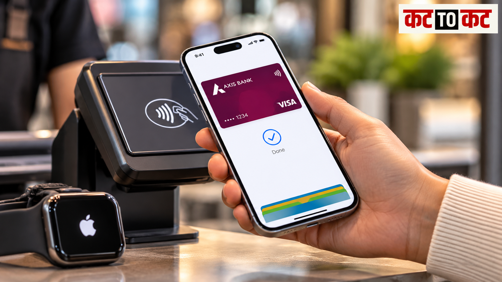 Apple Pay launched in India with Axis Bank Visa and Mastercard credit card support
