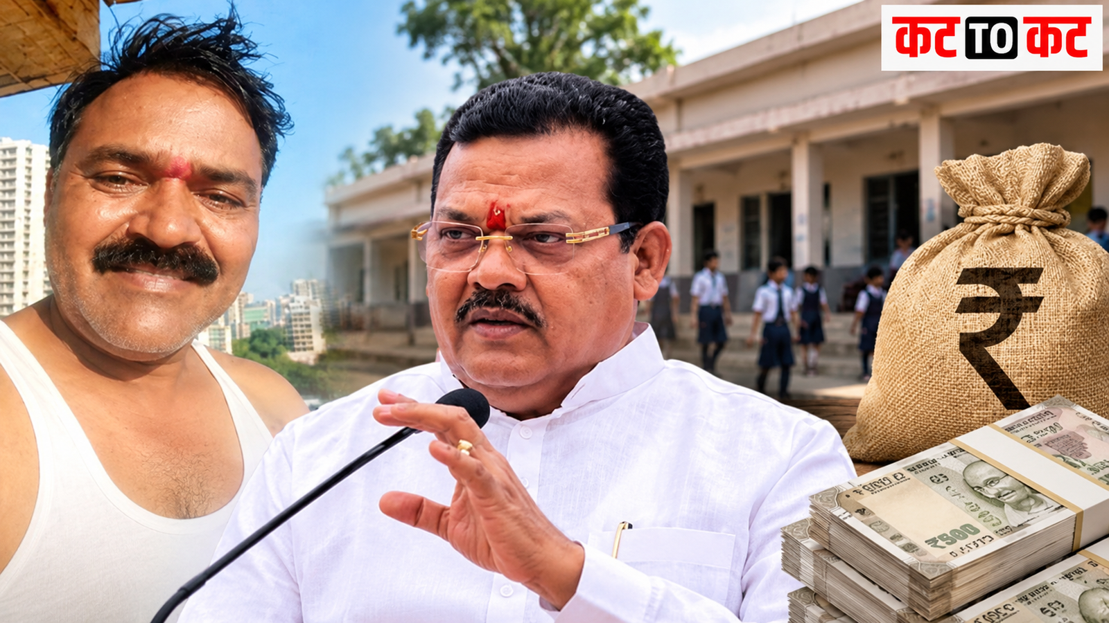 Arun Niture alleges irregularities in ashram school funding involving Maharashtra minister Sanjay Shirsat