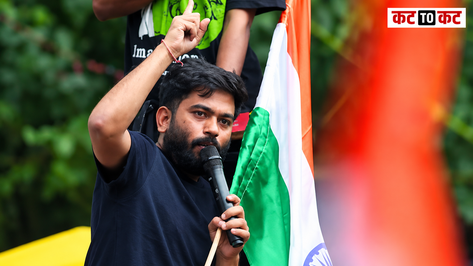 CJP founder Abhijeet Dipke leads protest at Mumbai Shivaji Park