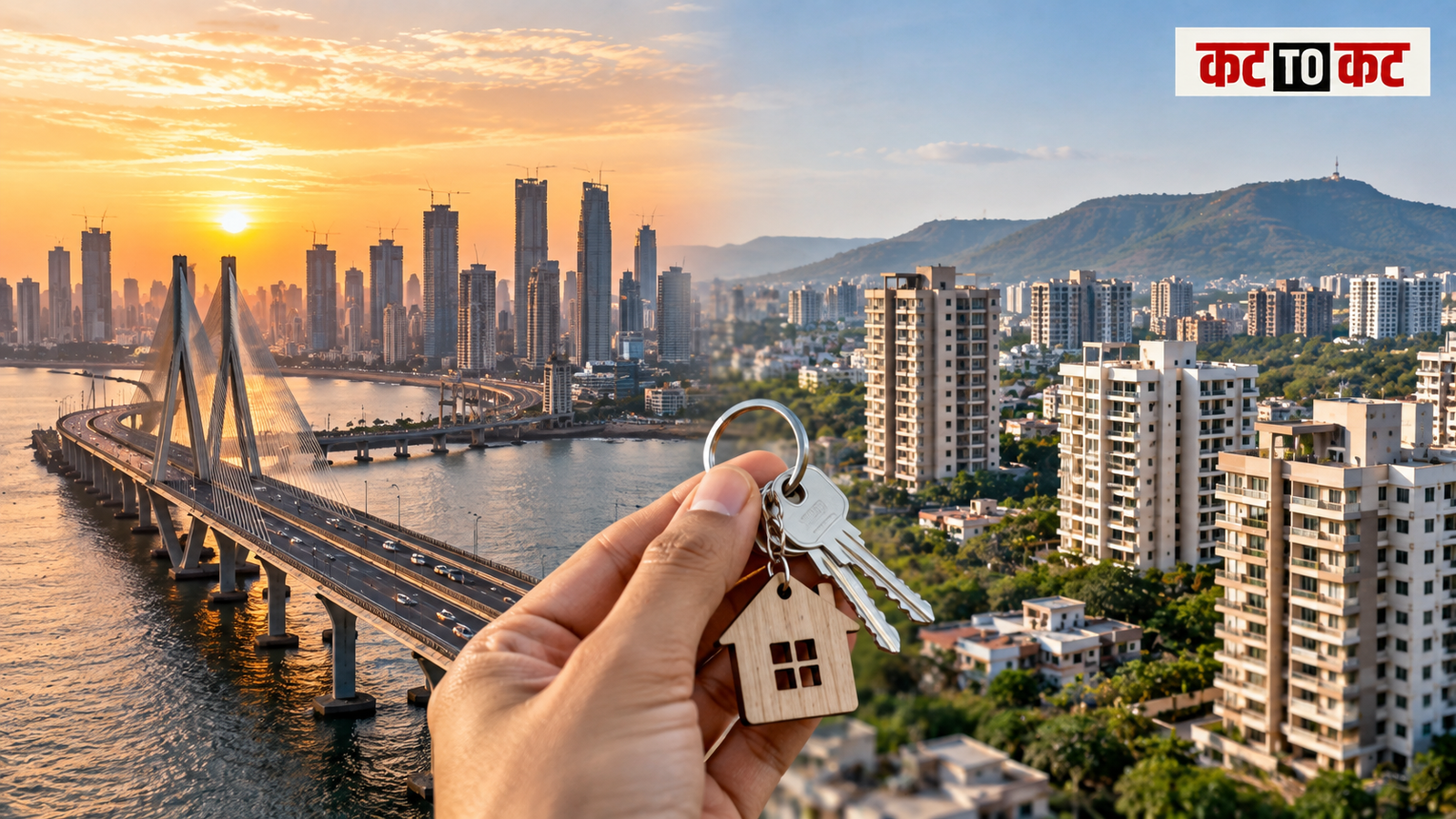 Modern residential apartments in Mumbai and Pune real estate market
