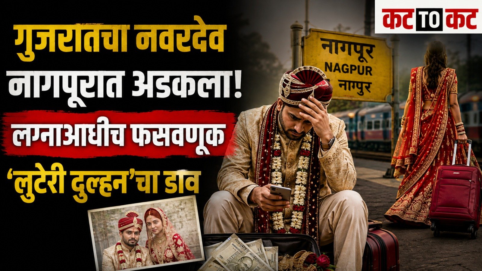Police arrest the main accused woman in a Nagpur fake bride fraud case involving a Gujarat man.