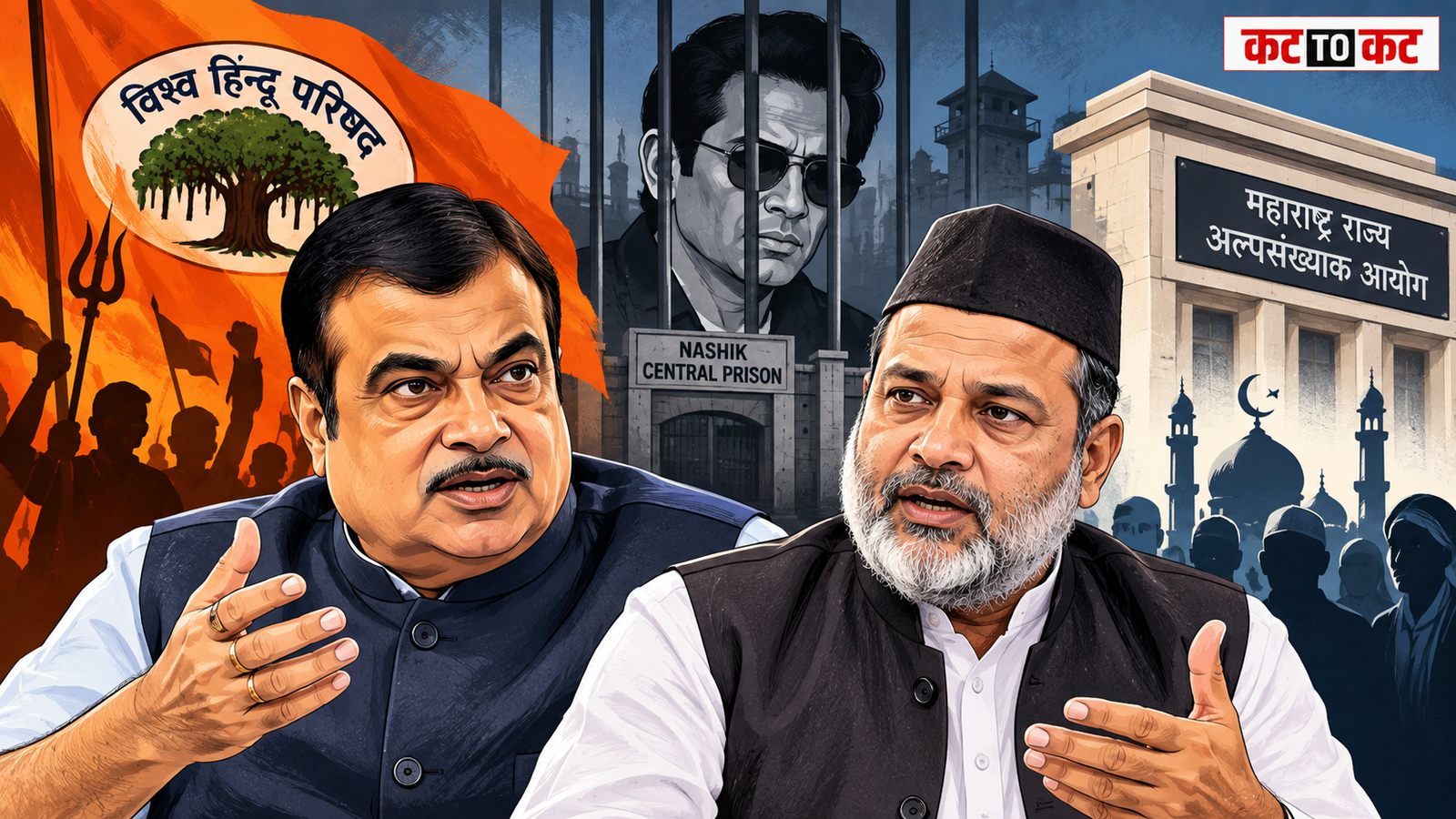 Pyare Khan, Nitin Gadkari and VHP controversy in Nagpur politics