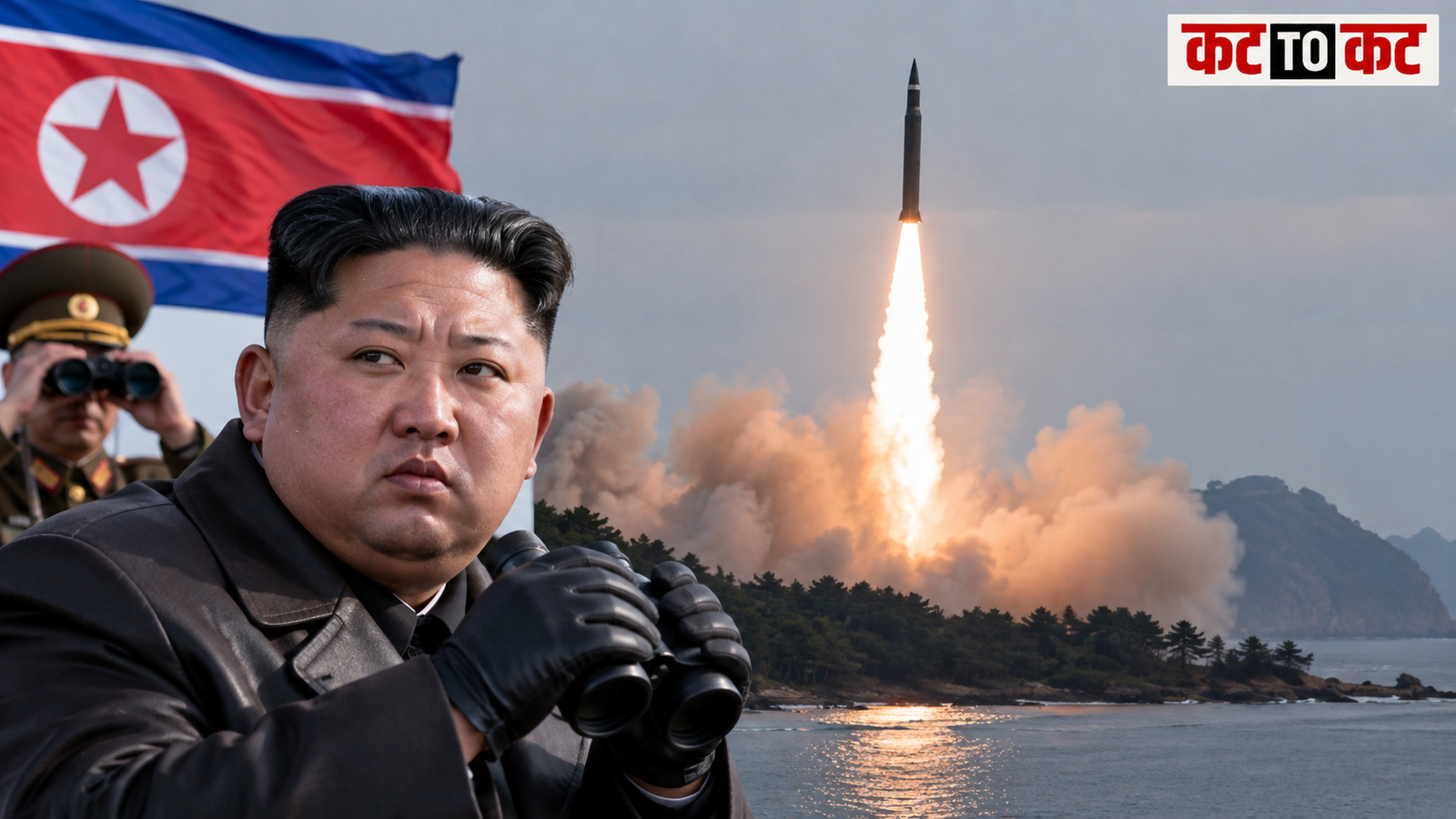North Korean ballistic missile launch from the eastern coast amid regional security tensions