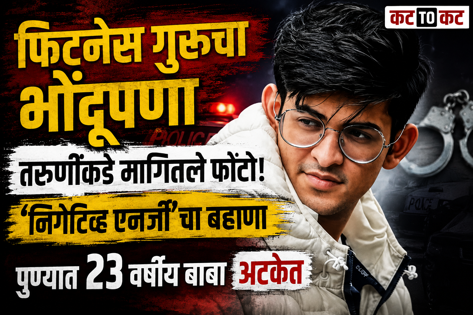 Pune police arrest 23-year-old self-styled guru and social media influencer Divya Jitendra Parmar over allegations of asking young women for intimate photos under the pretext of fitness guidance and removing negative energy.
