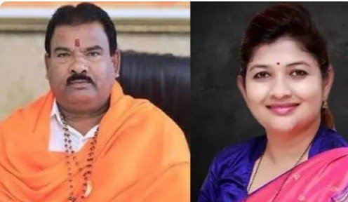 Shiv Sena MLA Sanjay Gaikwad faces a molestation case in Buldhana over a controversial statement about BJP MLA Shweta Mahale