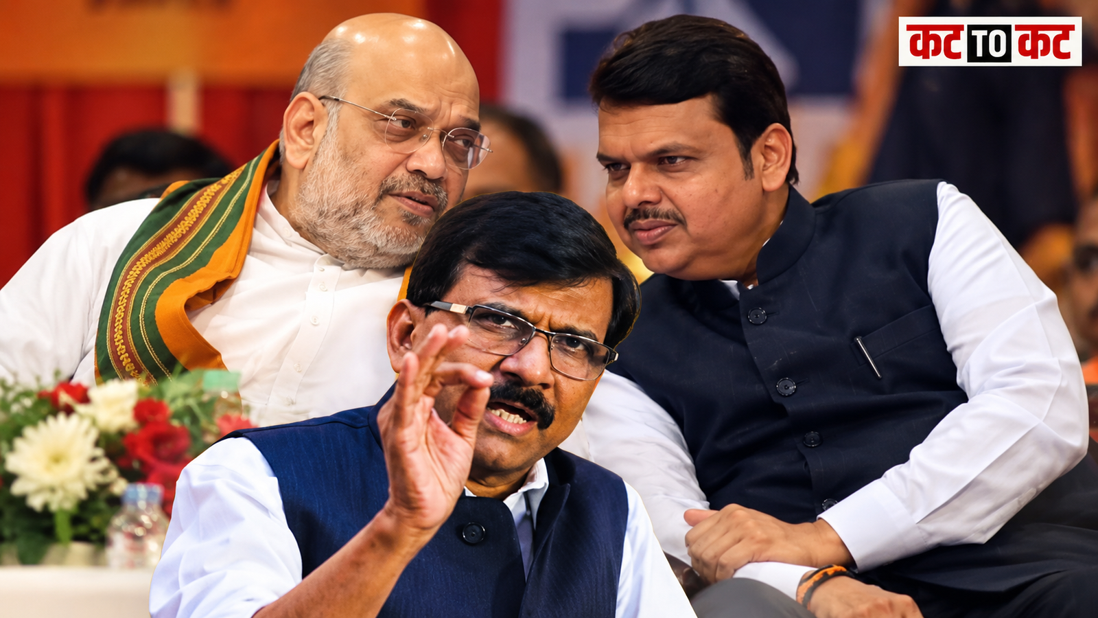 Sanjay Raut addressing political issues involving Fadnavis, Amit Shah and Narendra Modi