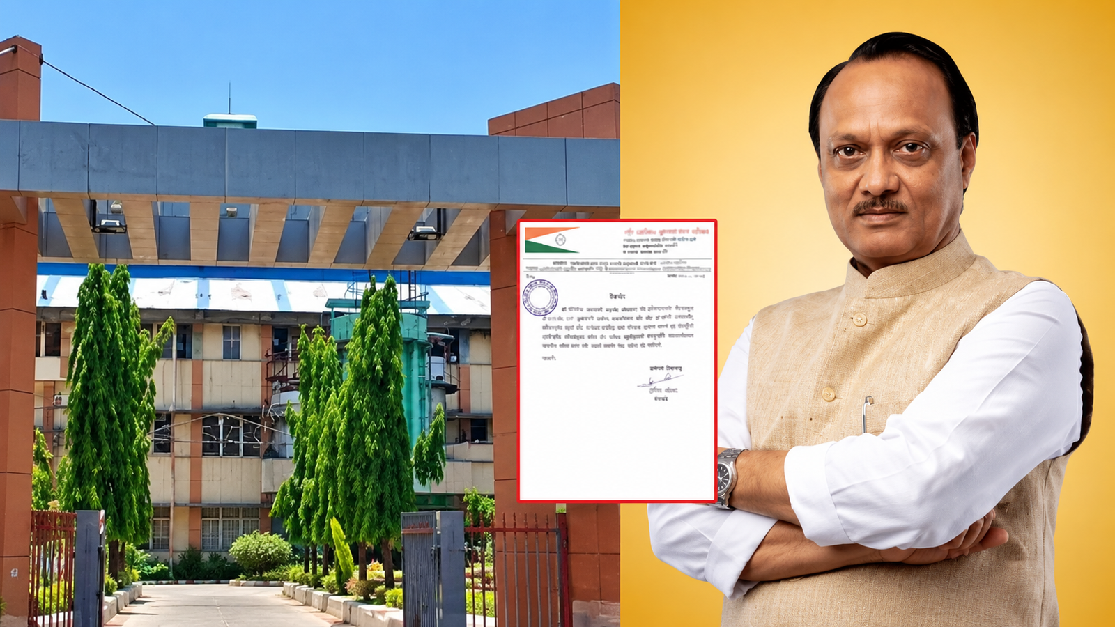 Purushottam Jagtap and Ajit Pawar photo controversy during Someshwar sugar factory election