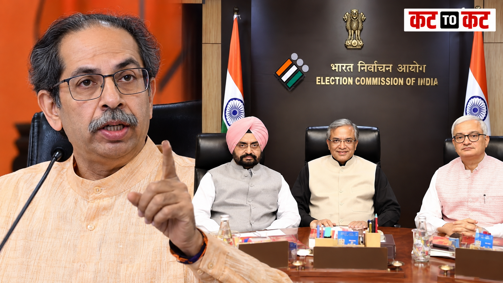 Uddhav Thackeray speaking about Election Commission disputes and Maharashtra elections