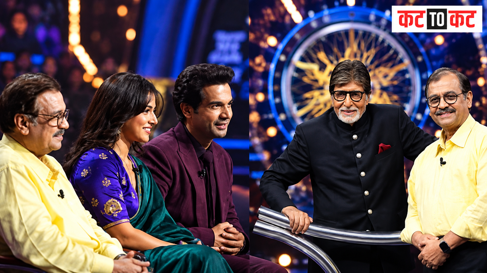 Ujjwal Nikam with Amitabh Bachchan on Kaun Banega Crorepati