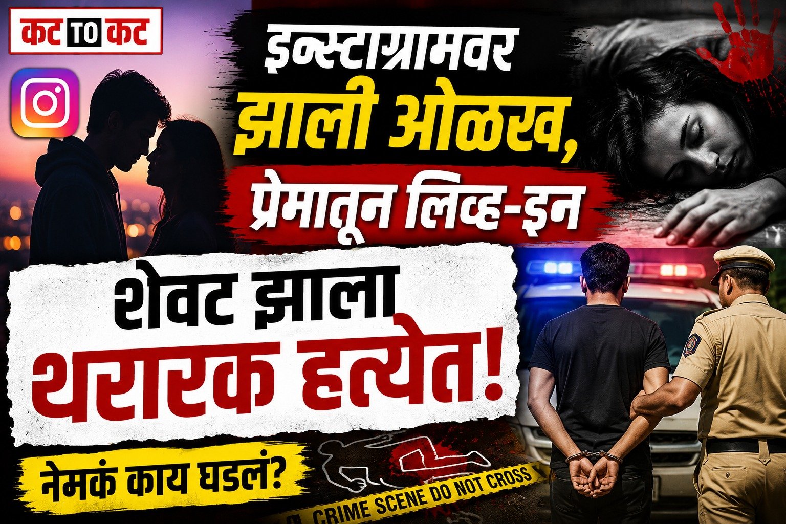 इन्स्टाग्रामवर झाली ओळख, प्रेमातून लिव्ह-इन  शेवट झाला थरारक हत्येत