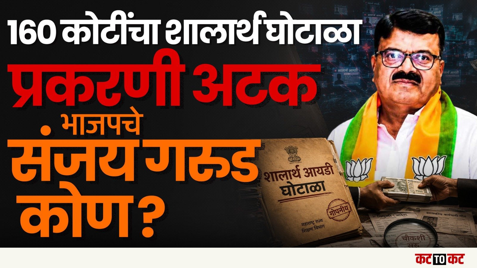 160 कोटींचा शालार्थ आयडी घोटाळा; भाजप पदाधिकारी Sanjay Garud अटकेत, 200 हून अधिक शाळांचा तपास